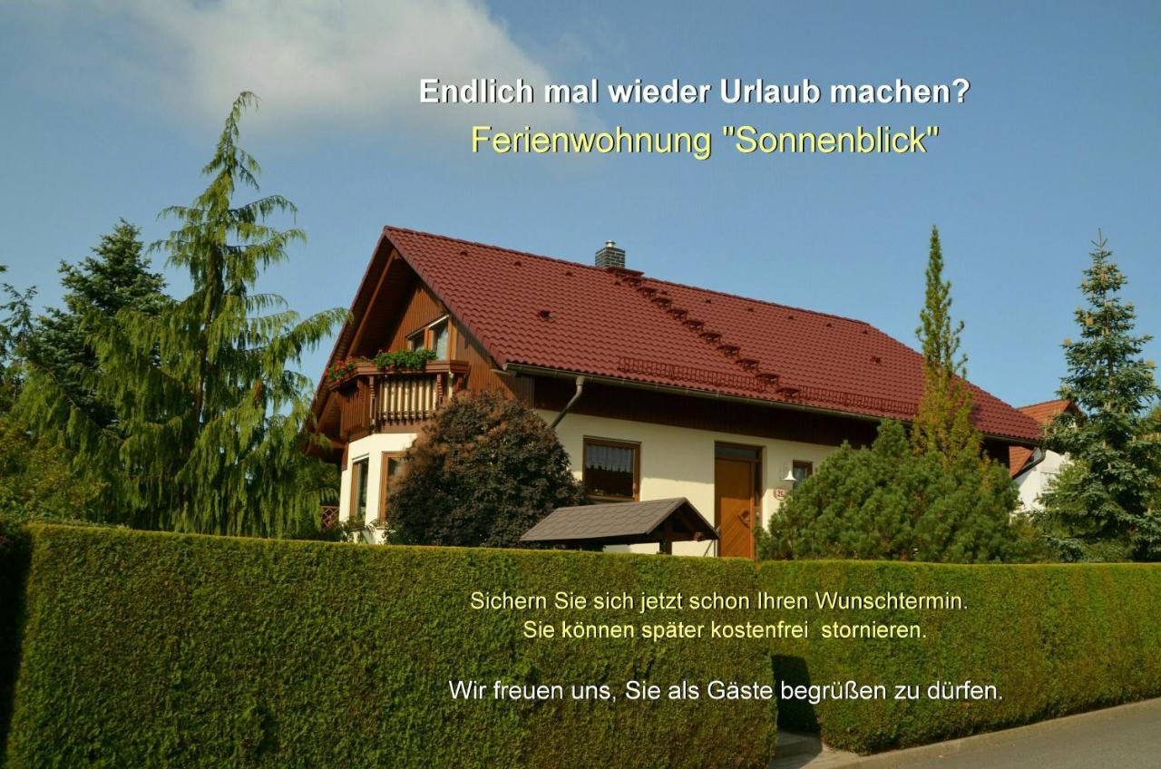 Ferienwohnung Sonnenblick ビショフスヴェルダ エクステリア 写真