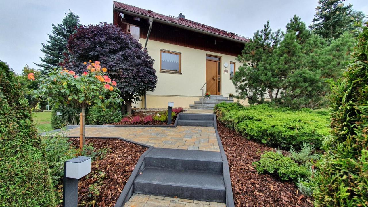Ferienwohnung Sonnenblick ビショフスヴェルダ エクステリア 写真